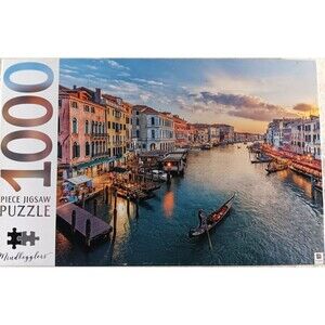 Grand Canal Italy at Dusk 1000 Piece Jigsaw Puzzle Mindbogglers 27"x 21" Hinkler
